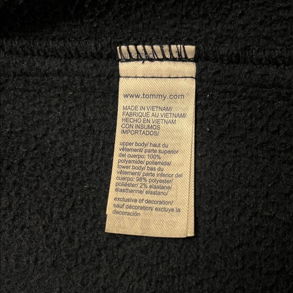 Boys Tommy Hilfiger Navy Jacket w/ Red & White Signature accent trim. Small 6/7 - Picture 4 of 7